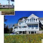 A house with a lot of grass and flowers